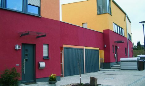 Doppelgarage als Bestandteil urbaner Architektur