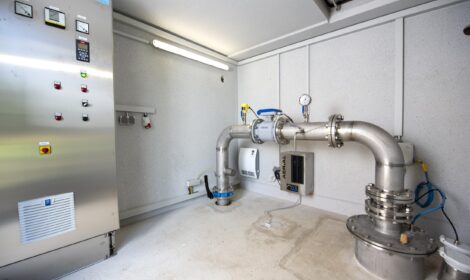 Fertiggarage als Brunnenstube umfunktioniert