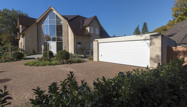 Fertiggarage als Großraumgarage | besonders breite Garagen Fertiggarage als Eintor-Großraumgarage