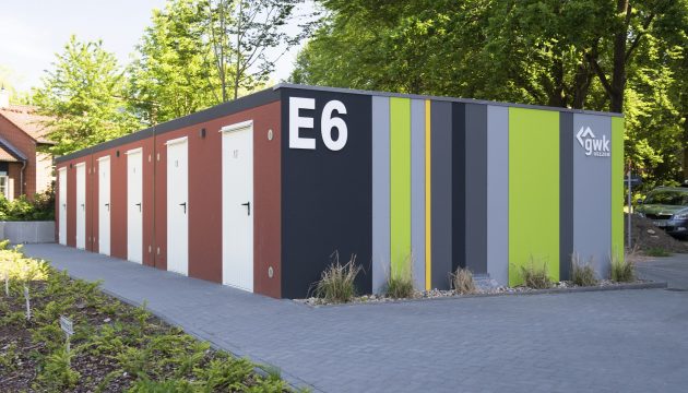 Lagerbox-System für Mehrfamilien-Anlage