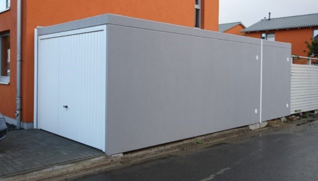 ADM Preisaktions-Garagen, unsere Top-Seller Fertiggaragen-Discount, Einzelgarage mit Geräteraum