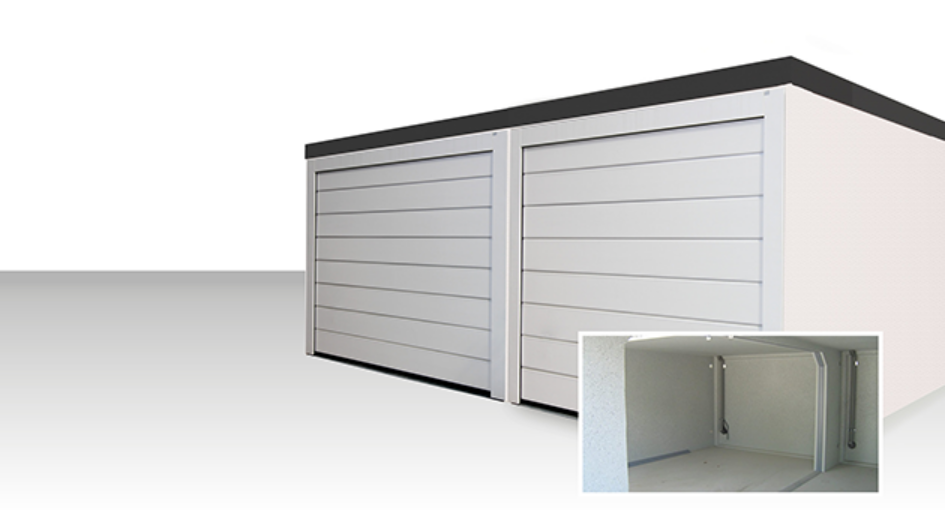 Sonderangebot Fertiggarage als Doppelgarage Modell Senator
