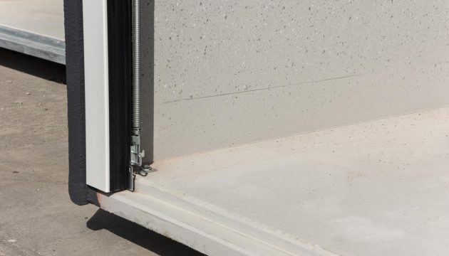 Fertiggarage mit Stahlbeton-Boden