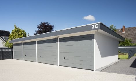 Kleine Reihenanlage in 4er Bauweise